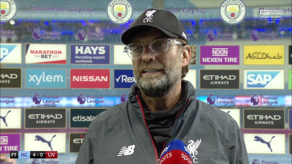 Liverpool manager Jurgen Klopp