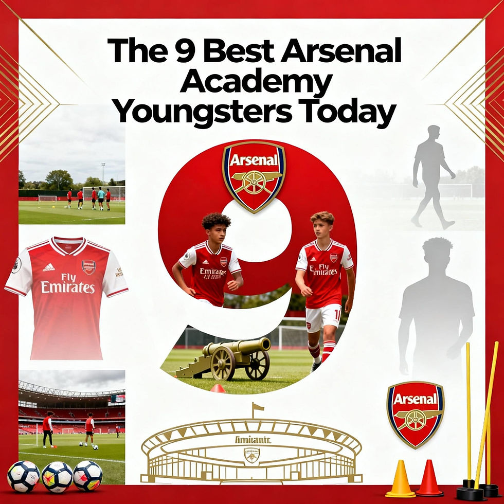 The 9 Arsenal Academy Youngsters Who Could Define the Club’s Future