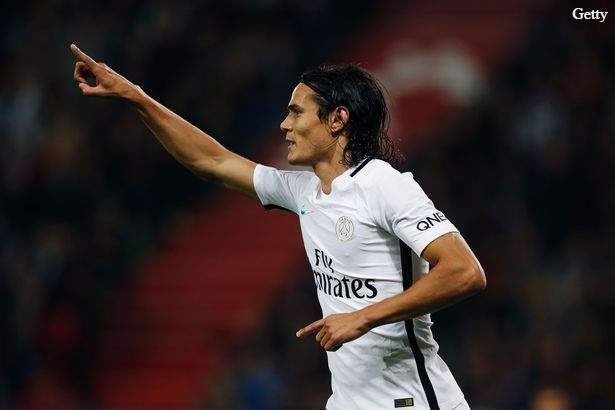 Cavani became PSG's all-time top scorer in January 2018. [Getty]