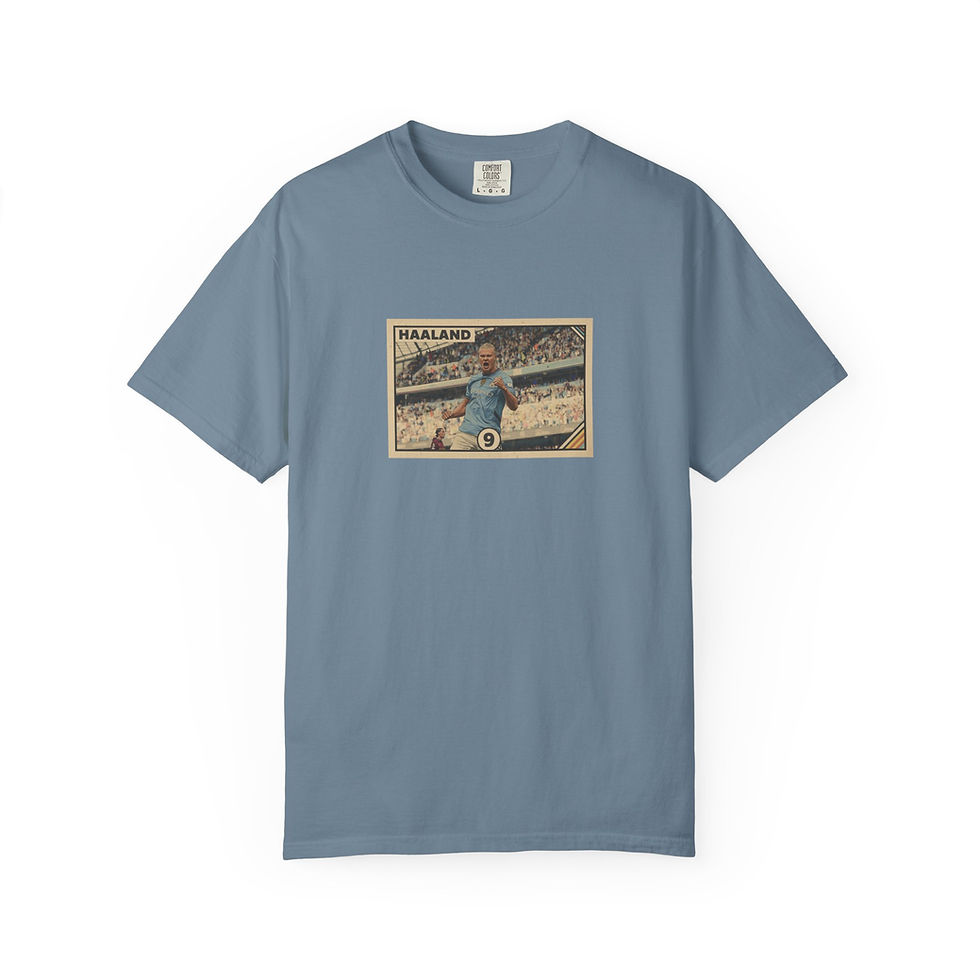 Thumbnail: Erling Haaland Retro Style Etihad Stadium T-shirt