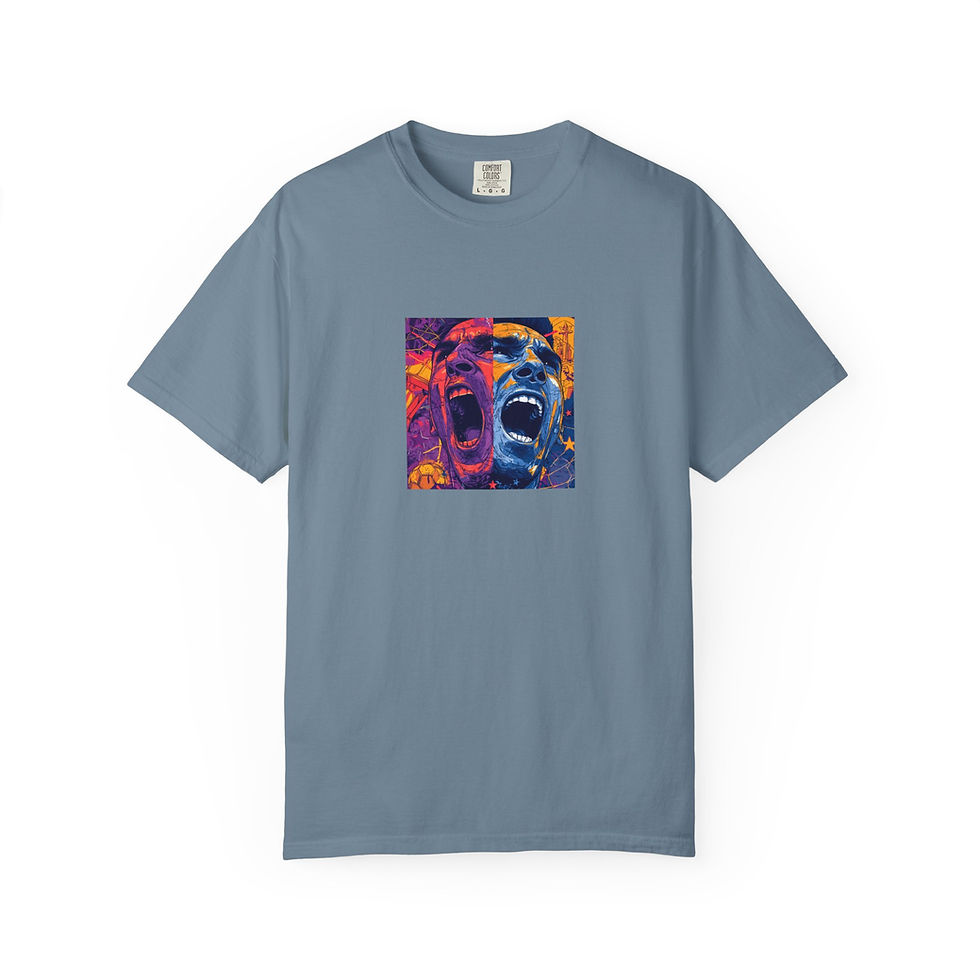 Thumbnail: Football Passion Faces T-shirt | Alternative Champion's Glory & Heartbreak