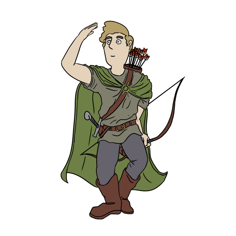 Personaje Antagonista - Plano Color