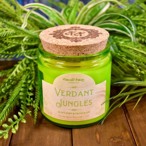 VERDANT JUNGLE RPG CANDLE | Firelight Fables