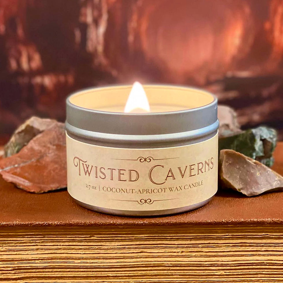 Thumbnail: Cavern-scented candle perfect for Dungeon Masters and D&D campaign settings