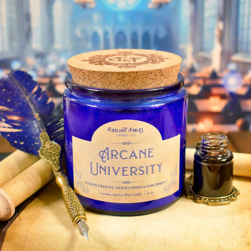 Arcane University Candle – Perfect for Strixhaven D&D Campaigns