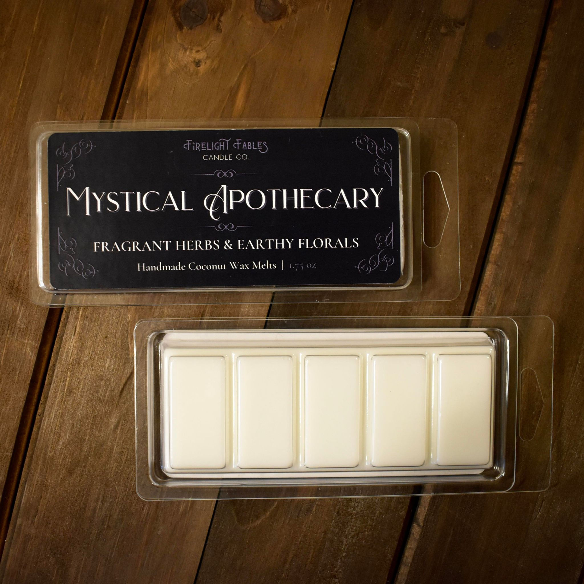 Mystical Apothecary Wax Melts - Mystical Apothecary wax melts with notes of lavender, white sage in enchanted apothecary