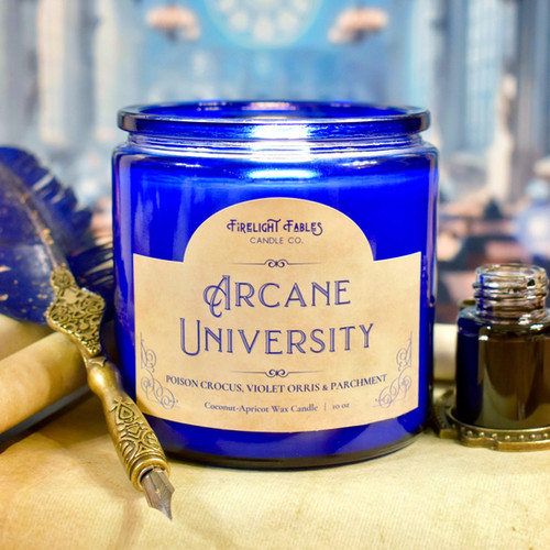 Arcane University Candle – Perfect for Strixhaven D&D Campaigns