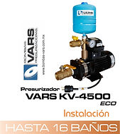 Presurizador de agua VARS KV-4500