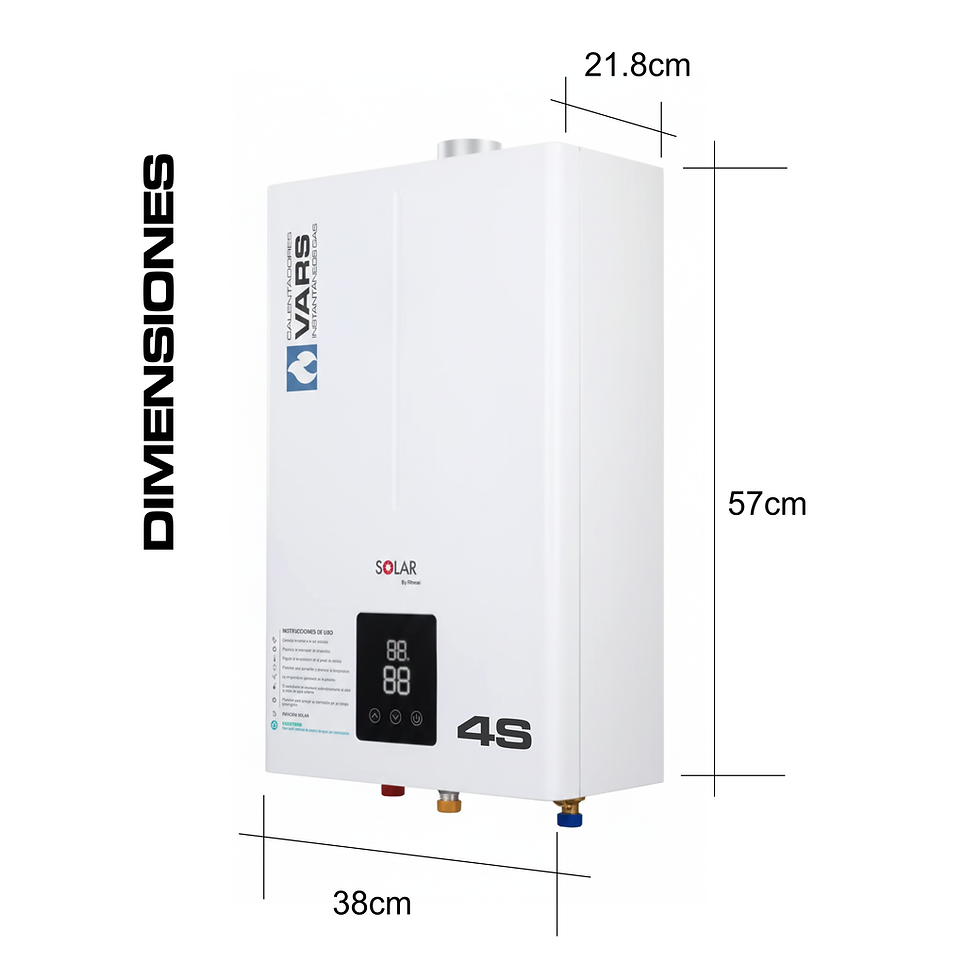 Miniatura: Calentador Inteligente RESPALDO PARA SOLAR 4 Regaderas CPMRH-4S