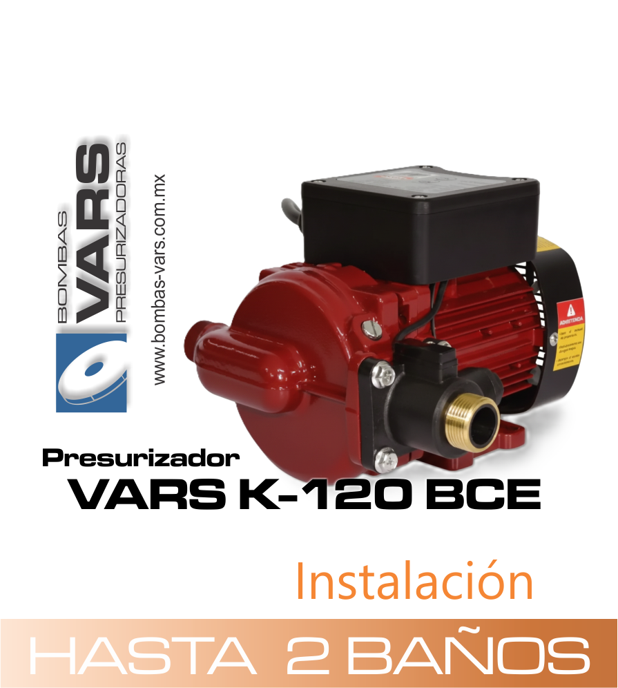 Miniatura: Presurizador  K-100 BCE (Línea económica)