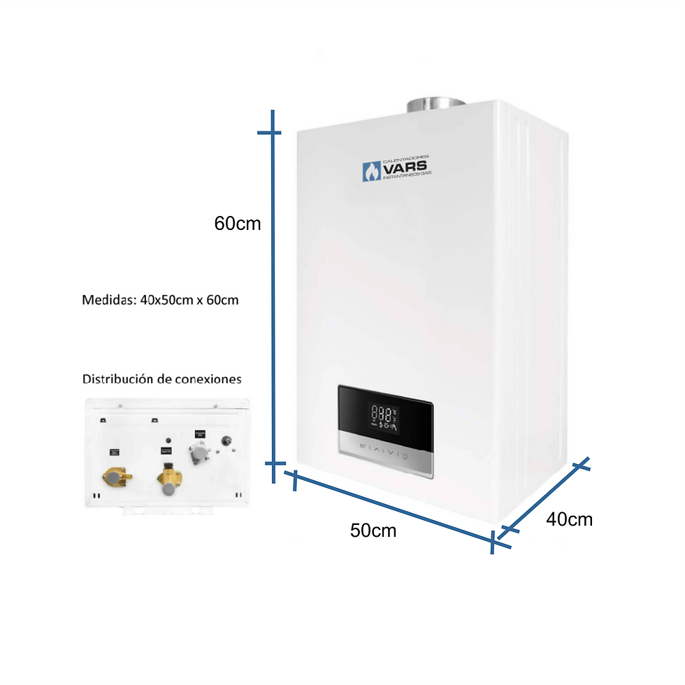 Miniatura: Calentador de Paso Smart WiFi 5 Regaderas CPMW-5S