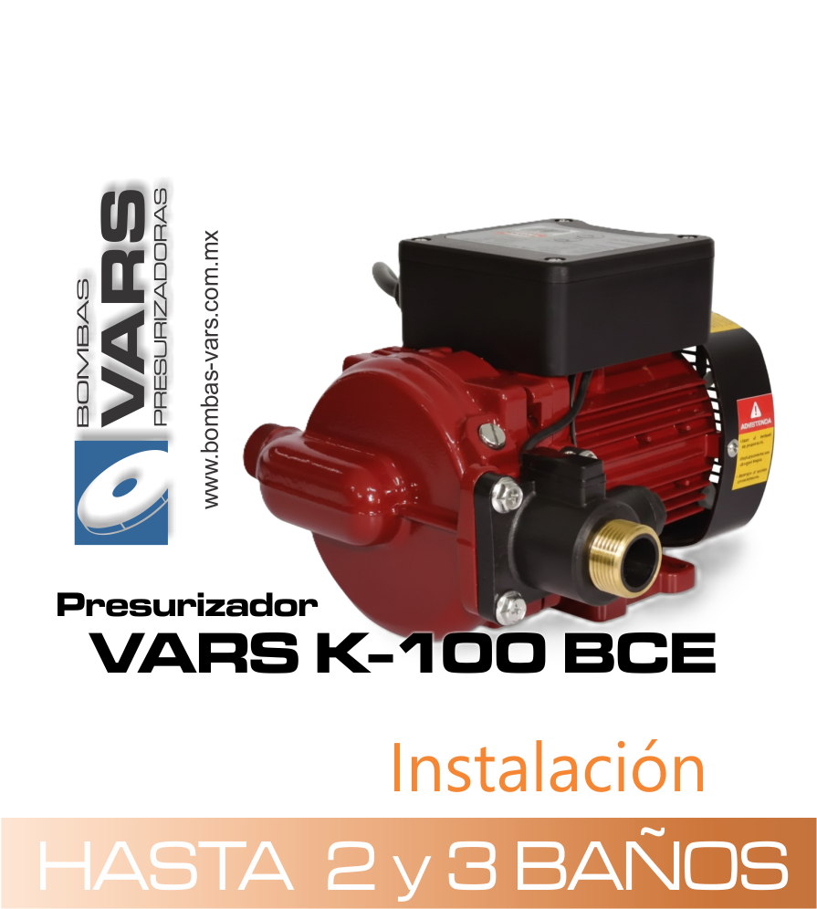 Presurizador  K-100 BCE (Línea económica)