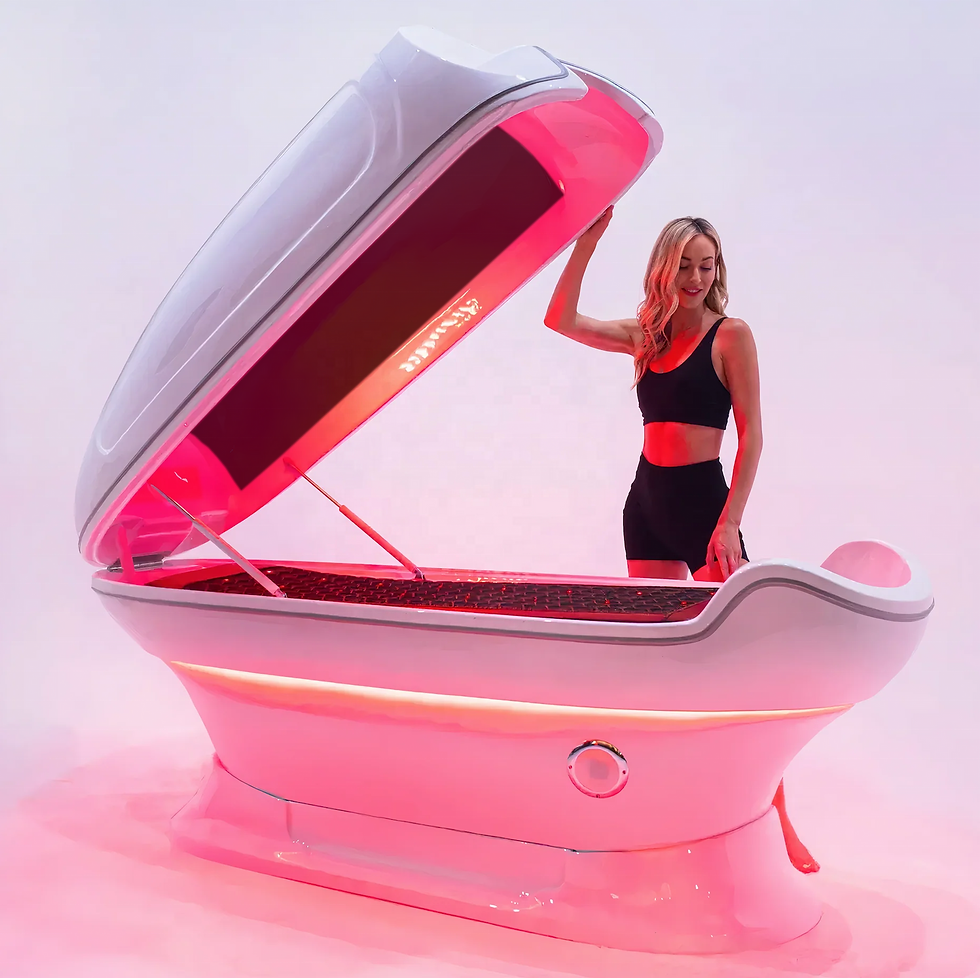 Cápsula de Sauna Infrarrojo Profesional — Sistema de Termoterapia
