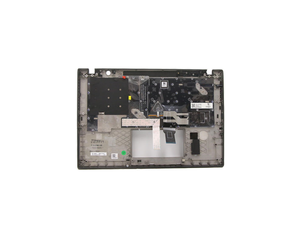 Thumbnail: Lenovo C-Cover with keyboard, USA English, Black, Backlight, US - 5M11A37252 Back View