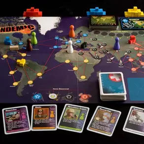 Pandemic, Risk, Catan and Werewolf- good start to the year for the Trivandrum Board Game Community