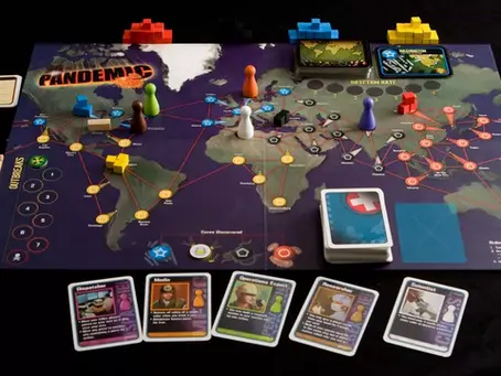 Pandemic, Risk, Catan and Werewolf- good start to the year for the Trivandrum Board Game Community