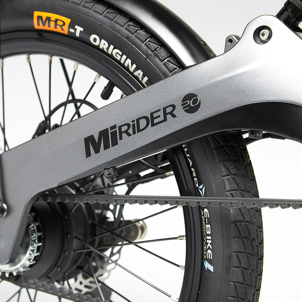 Thumbnail: MiRiDER 16 Single Speed Compact Folding Electric Bike