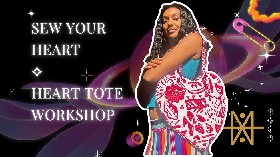 ✧ Sew Your Heart ✧ Heart Tote Workshop