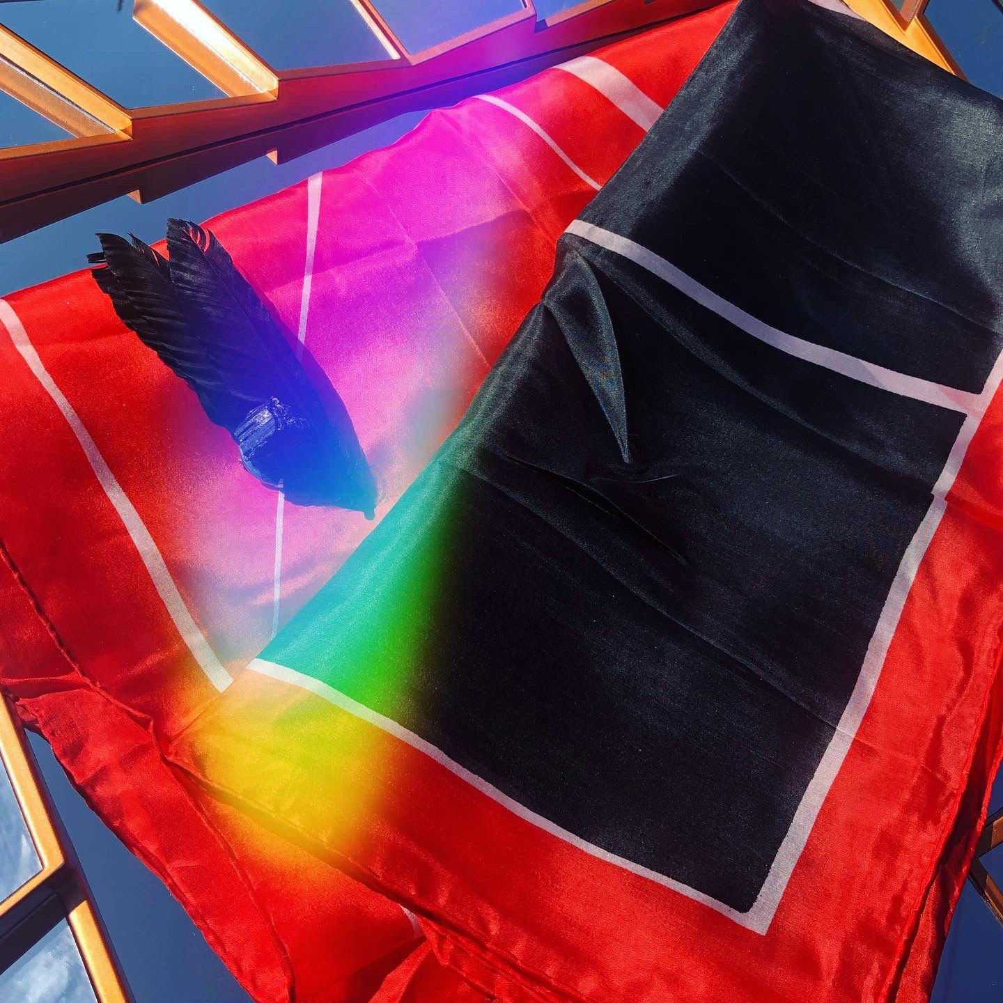 Sovereign Field Silk Scarf