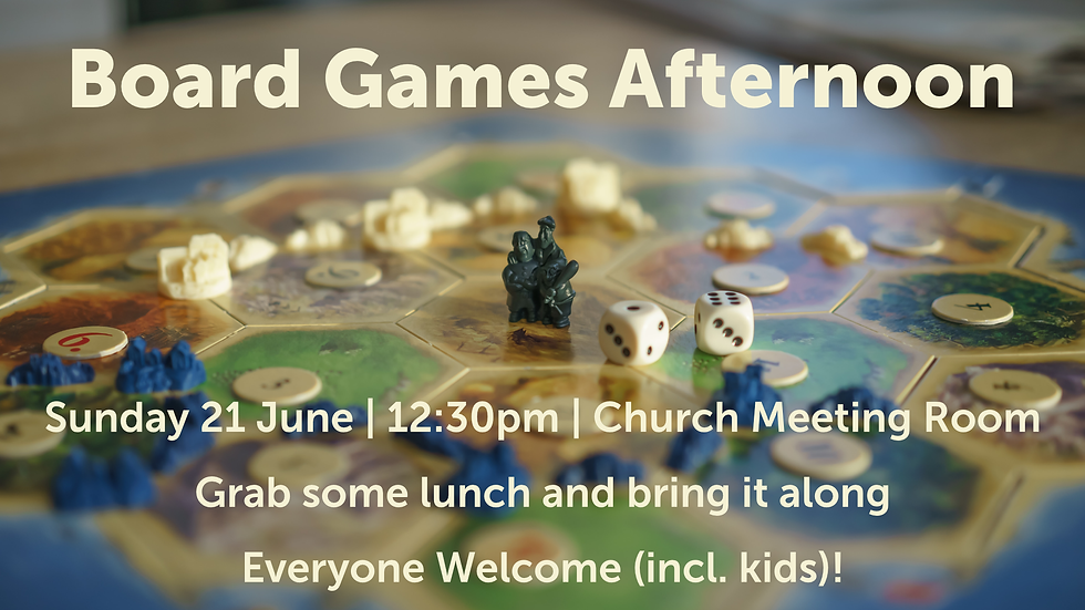 Board Games Afternoon