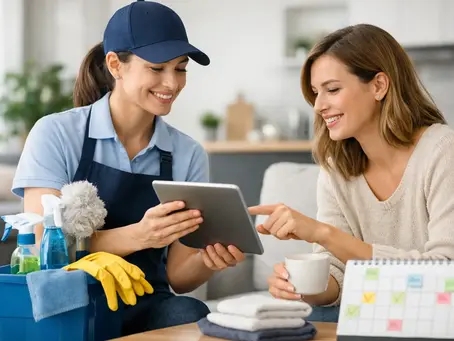 Réserver un nettoyage récurrent flexible