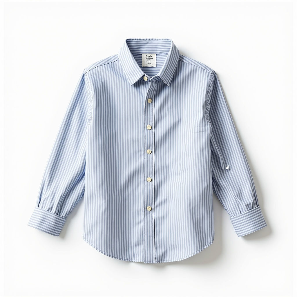 Boys Striped Oxford