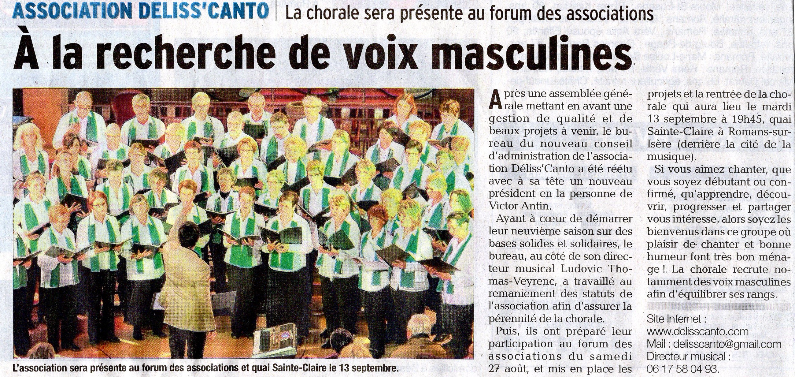 Le Dauphiné Libéré - 19/08/2016
