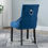 Thumbnail: Velvet Button Back Dining Chair with Ring Knocker