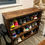 Thumbnail: Industrial Chic Rustic Reclaimed All timber Console Shoe Rack side table 742