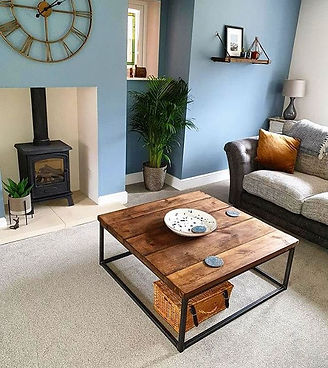 Cube coffee table