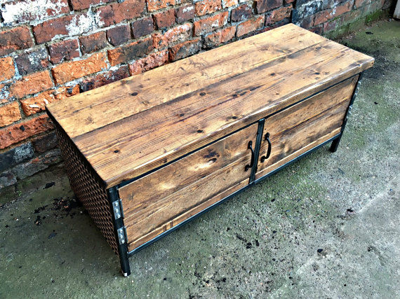 Thumbnail: Reclaimed Industrial Chic Sideboard Dresser 197