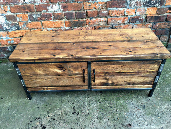 Thumbnail: Reclaimed Industrial Chic Sideboard Dresser 197
