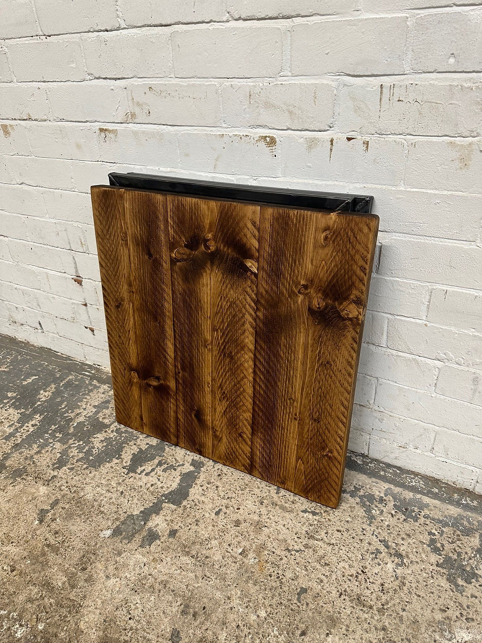 Thumbnail: Industrial Chic Reclaimed Double XX Folding Coffee Table - 761