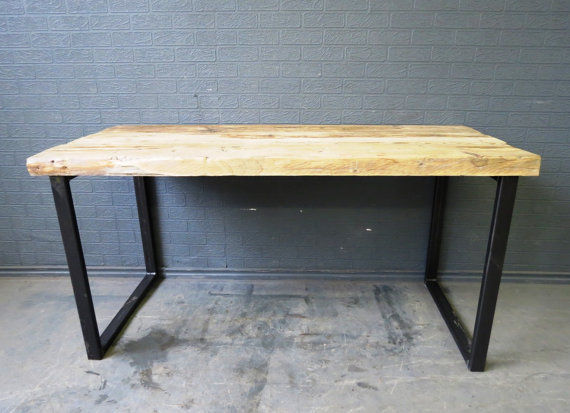 Thumbnail: Industrial Chic Reclaimed Custom Office Desk / Bar Table 371