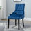 Thumbnail: Velvet Button Back Dining Chair with Ring Knocker