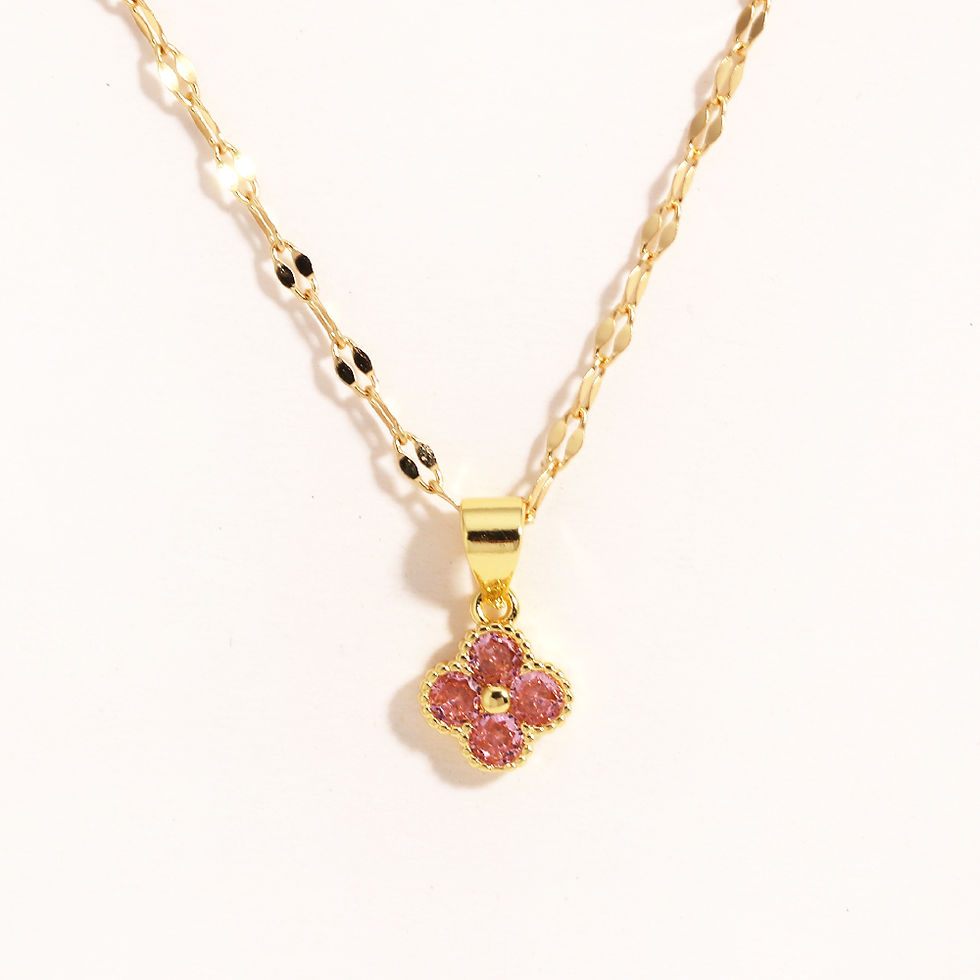 Thumbnail: Clover Grace Necklace