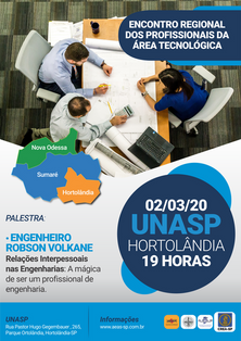 Encontro Regional de Profissionais da Área Tecnológica começa na segunda-feira