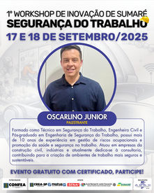1º WORKSHOP DE INOVAÇÃO DE SUMARÉ - SEGURANÇA DO TRABALHO