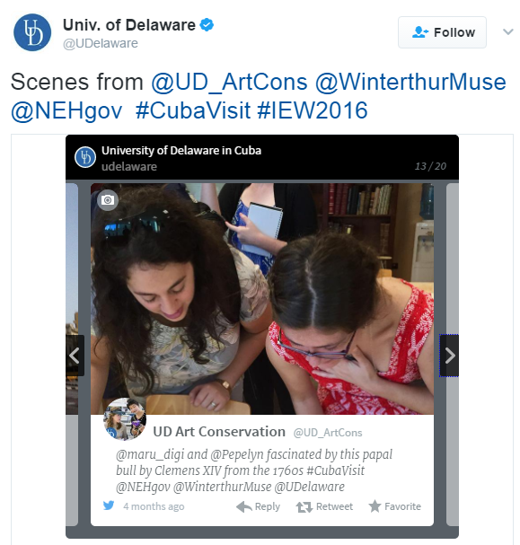 UD ArtCons | Visita to Cuba