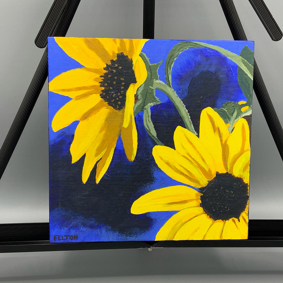 Two Sunflowers