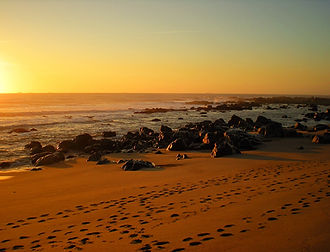 beach, porto, portugal