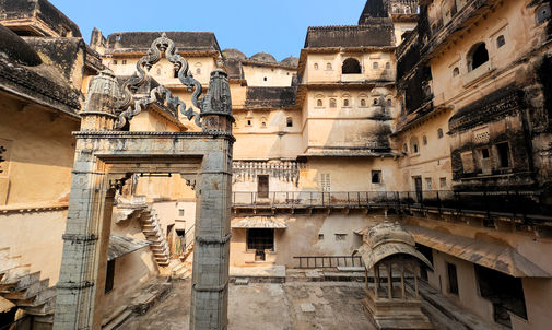 Bundi, India, Bundi Palace, tourist attraction