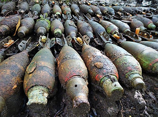kokoda, trail, trak, papua new guinea, ammunition, grenade, mortar