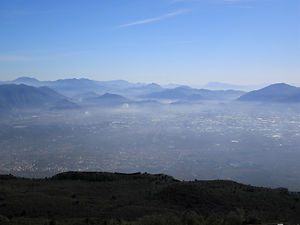 View, Mt. Vesuvius, naples, italy, volcano