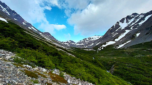 chile, Patagonia, torres del paine, national park, hike, trek, mountain, O trek, snow, view