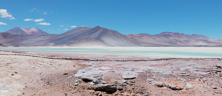 Chile, atacama desert, lake, Salar de Talar, Salar de Aguas Calientes, Piedras Rojas, salt flat