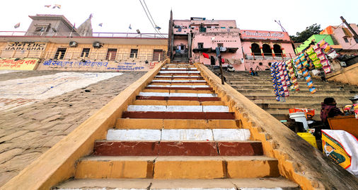 Jain Ghat, Varanasi, India, ganges, river, ghat, Banaras, stairs