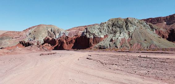 chile, Atacama desert, valle del arcoiris, rainbow valley, colourful, rocks, mountains, hike, trek, tourist attraction