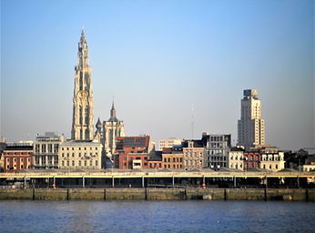 Antwerp, skyline, belgium