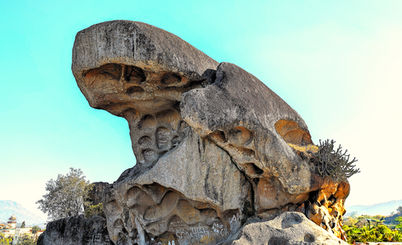 India, Mount Abu, toad rock, nature